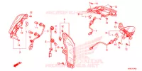 FRECCIA per Honda SCOOPY 110 2015