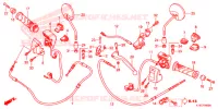 LEVA MANIGLIA/INTERRUTTORE/CAVO per Honda SCOOPY 110 2015