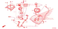 SERBATOIO COMBUSTIBILE per Honda SCOOPY 110 2015