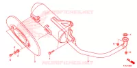 SMORZATORE SCARICO per Honda SCOOPY 110 2015