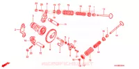 ALBERO A CAMME/VALVOLA (ANC1107/8) per Honda AIRBLADE 110 2007
