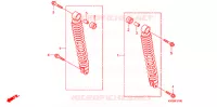 CUSCINO POSTERIORE per Honda AIRBLADE 110 2007