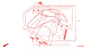 PARAFANGO ANTERIORE per Honda AIRBLADE 110 2007