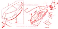 SEDILE/SCATOLA BAGAGLI per Honda AIRBLADE 110 2007