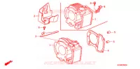 CILINDRO per Honda CLICK 110 FRONT DISK, SPOKED WHEELS 2009