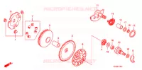 FACCIA AVVIAMENTO (ANC1109/ACA110A) per Honda CLICK 110 FRONT DISK, SPOKED WHEELS 2009
