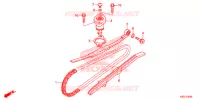 CATENA CAMMA/TENSIONE per Honda SCOOPY 110 2018