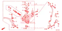 FRENO MAESTRO ANTERIORE CILINDRO per Honda SCOOPY 110 2018