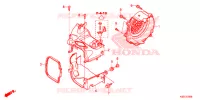 PROTEZIONE ANTITERMICA/COPERTURA VENTILATORE per Honda SCOOPY 110 2018
