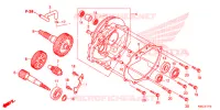 TRASMISSIONE per Honda SCOOPY 110 2018