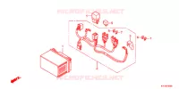 BATTERIA per Honda SCOOPY 110 2012