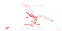 CONDOTTO MANIGLIA per Honda SCOOPY 110 2012