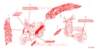 MARCHIO (5) per Honda SCOOPY 110 2012