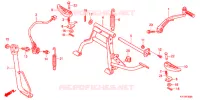 PIEDE D'APPOGGIO per Honda SCOOPY 110 2012