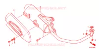 SMORZATORE SCARICO per Honda SCOOPY 110 2012