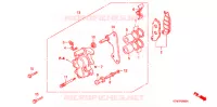 CALIBRO FRENO ANTERIORE per Honda WAVE 125 S, Spoked Wheels 2007