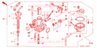 CARBURATORE (1) per Honda WAVE 125 S, Spoked Wheels 2007