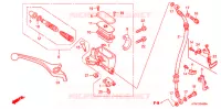 CILINDRO MAESTRO FRENO per Honda WAVE 125 S, Spoked Wheels 2007