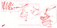 FRECCIA ANTERIORE (1) per Honda WAVE 125 S, Spoked Wheels 2007