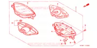 INDICATORE (1) per Honda WAVE 125 S, Spoked Wheels 2007