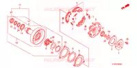 INNESTO SENSO UNICO per Honda WAVE 125 S, Spoked Wheels 2007