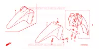 PARAFANGO ANTERIORE per Honda WAVE 125 S, Spoked Wheels 2007