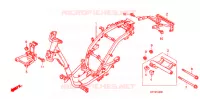 CORPO TELAIO per Honda SCOOPY 110 2012