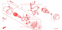 MOTORE AVVIAMENTO per Honda SCOOPY 110 2012