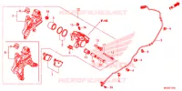 CALIBRO FRENO POSTERIORE per Honda AFRICA TWIN 1100 2020