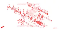 CILINDRO CAMBIO (CRF1100D/D2/D4/DL/DL2/DL4) per Honda AFRICA TWIN 1100 DCT ADVENTURE 2020