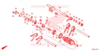 CILINDRO CAMBIO (CRF1100D/D2/D4/DL/DL2/DL4) per Honda AFRICA TWIN 1100 DCT ADVENTURE SPORT LOWER 2020