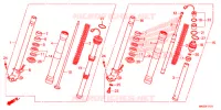 FORCELLA ANTERIORE (CRF110A4/AL4/D4/DL4) per Honda AFRICA TWIN 1100 DCT ADVENTURE SPORT LOWER 2020