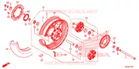 RUOTA POSTERIORE (2) per Honda AFRICA TWIN 1100 DCT ADVENTURE SPORT LOWER 2020