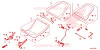 SEDILE per Honda AFRICA TWIN 1100 DCT ADVENTURE SPORT LOWER 2020