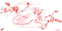 LEVA MANIGLIA/INTERRUTTORE/CAVO per Honda CBR 1000 RR SP BREMBO 2021