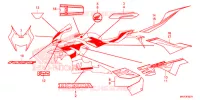 MARCHIO/STRISCIA (2) per Honda CBR 1000 RR SP BREMBO 2021