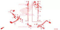 PEDALE per Honda CBR 1000 RR SP BREMBO 2021