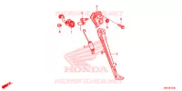 PIEDE D'APPOGGIO per Honda CBR 1000 RR SP BREMBO 2021