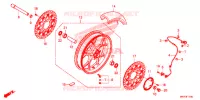 RUOTA ANTERIORE per Honda CBR 1000 RR SP BREMBO 2021