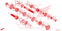 TRASMISSIONE per Honda CBR 1000 RR SP BREMBO 2021