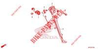 PIEDE D'APPOGGIO per Honda CBR 1000 RR SP BREMBO 2021