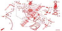 SERBATOIO COMBUSTIBILE/POMPA COMBUSTIBILE per Honda CBR 1000 RR SP BREMBO 2020