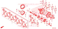 ALBERO A GOMITI/PISTONE per Honda CBR 1000 RR SP BREMBO 2020