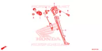 PIEDE D'APPOGGIO per Honda CBR 1000 RR SP BREMBO 2020