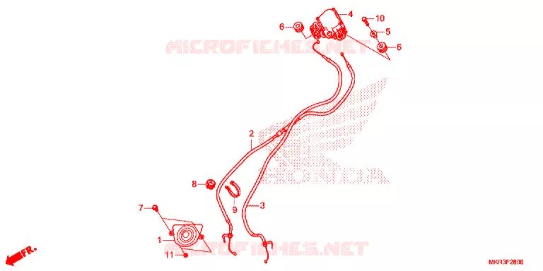 SERVOMOTORE Honda MOTO 1000 CBR 2020  CBR1000SPL