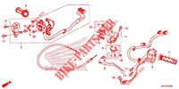 LEVA MANIGLIA/INTERRUTTORE/CAVO per Honda CBR 1000 RR 2020