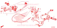 LEVA MANIGLIA/INTERRUTTORE/CAVO per Honda CBR 1000 RR 2020