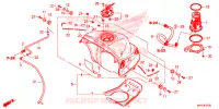 SERBATOIO COMBUSTIBILE/POMPA COMBUSTIBILE per Honda CBR 1000 RR 2020