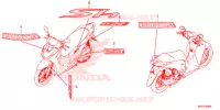 MARCHIO per Honda SH 150 ABS D 2ED 2020