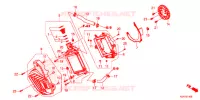 RADIATORE per Honda SH 150 ABS D 2ED 2020